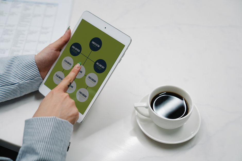 Team using software to automate business processes and streamline workflow