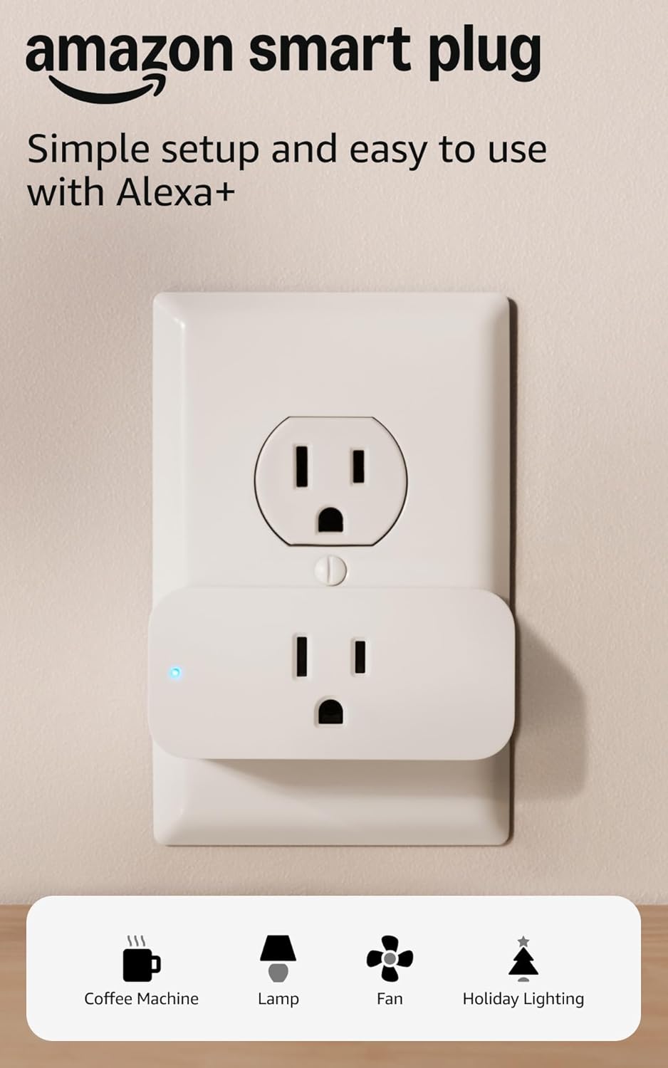 Amazon Smart Plug (works with Alexa)