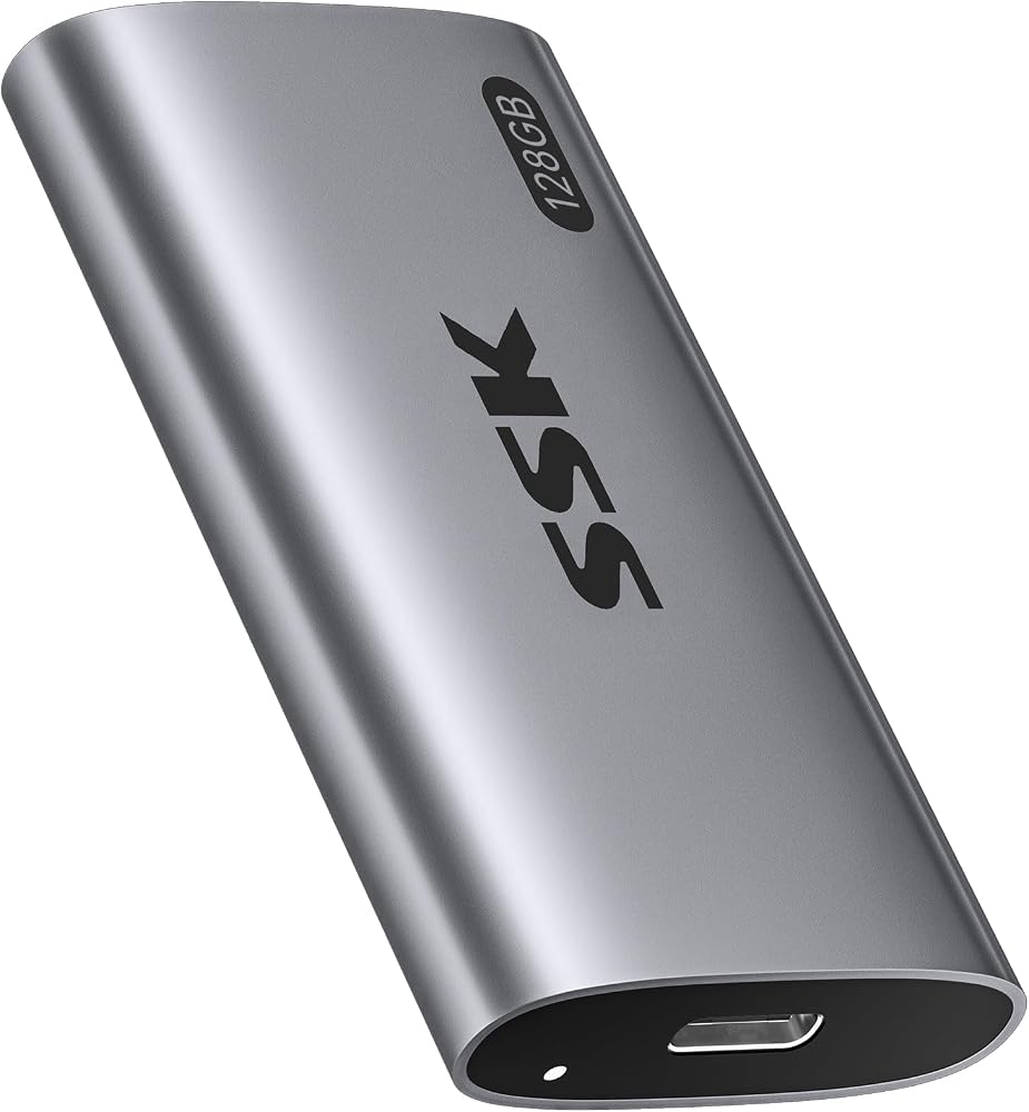 SSK 128GB Portable SSD (up to 550MB/s)