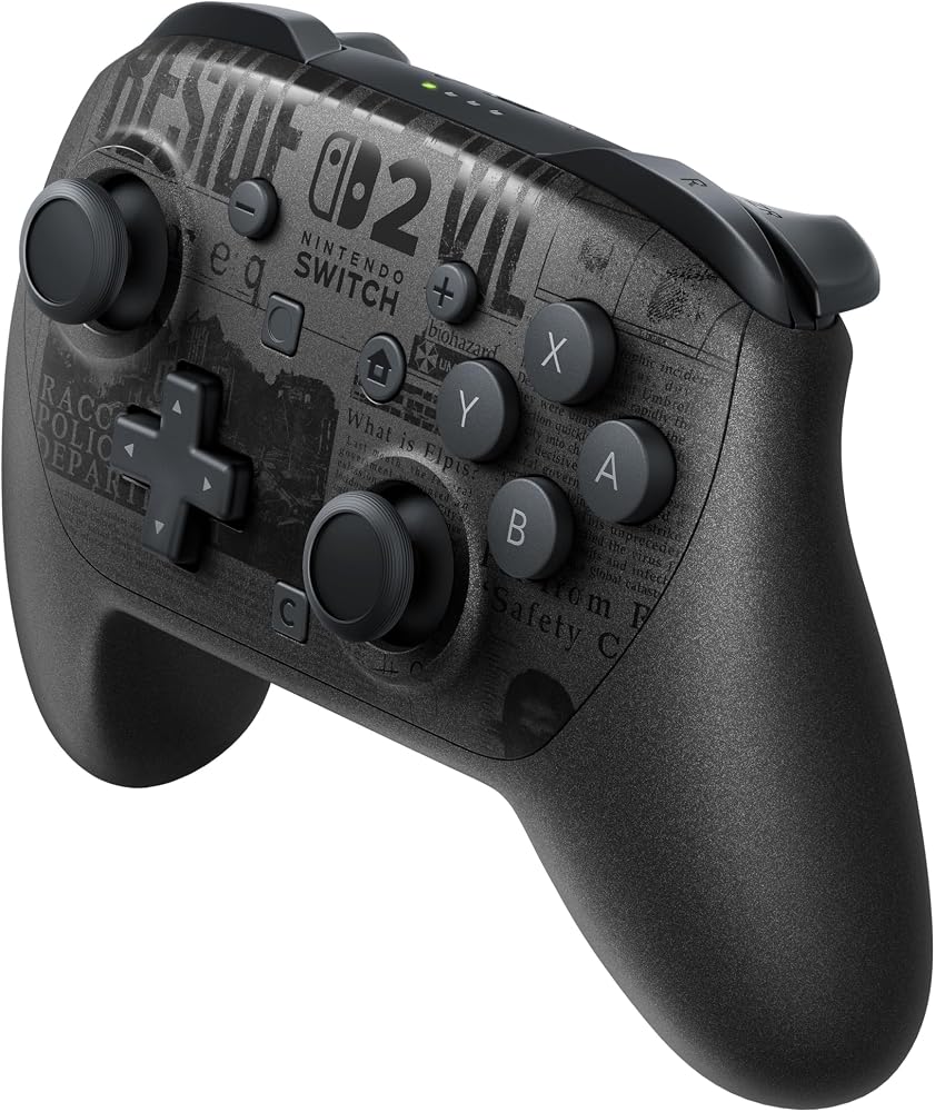 Nintendo Switch 2 Pro Controller — Resident Evil Requiem Edition
