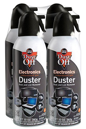 Dust-Off Compressed Air (4-Pack)
