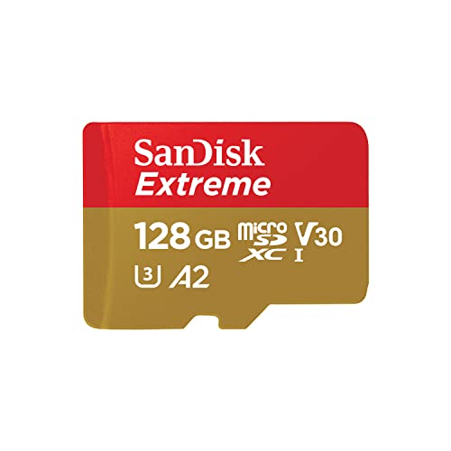 SanDisk 128GB Extreme microSDXC (A2, 4K)