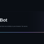 H3samBot, a photography and IT help chatbot that runs in the browser