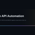 Postman API automation against a local server